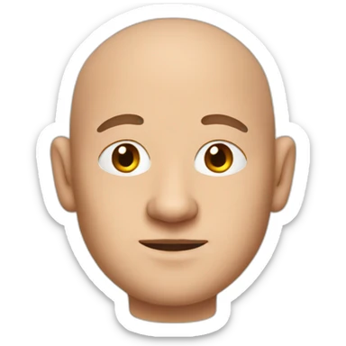 european Monk in red bathrobe sticker