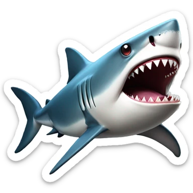 shark with 5 million dollars sticker