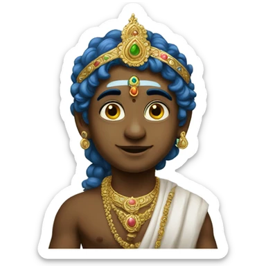 Little Krishna sticker