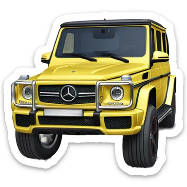 license plate 06 TCS 25 Mercedes G63 AMG sticker