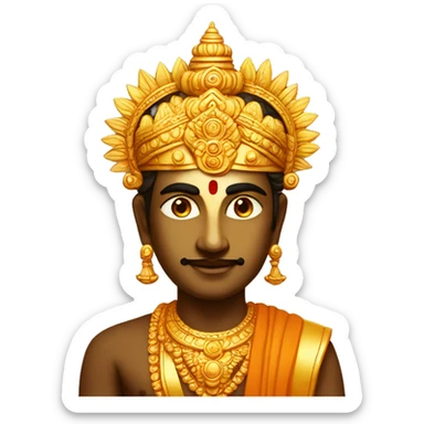 Vishnu Tilak emoji sticker