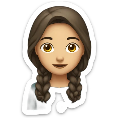 Fille turque sticker