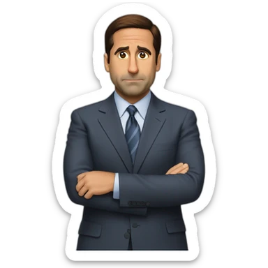 Michael Scott sticker