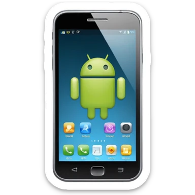 Android mobile sticker