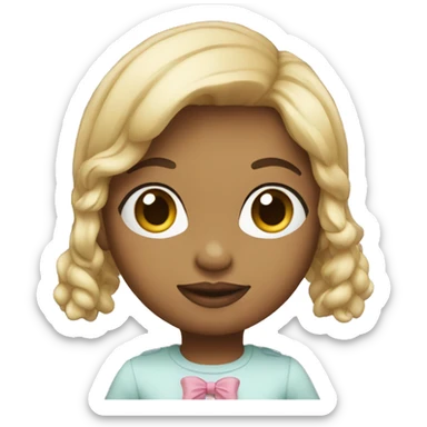 Poupée  sticker