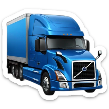 bobtail volvo sleeper blue edition sticker