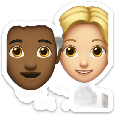 samuel and julie sticker