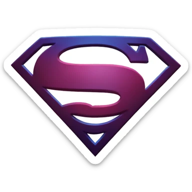 supergirl symbol sticker