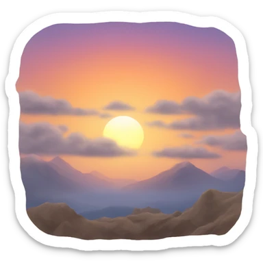 Sunrise  sticker