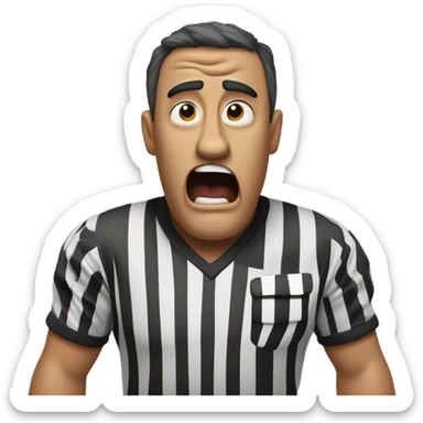 Damn referees  sticker