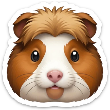 Баллы твич Морская свинка 28x28 sticker