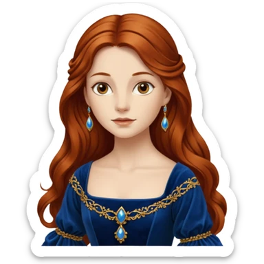 Renaissance woman sticker