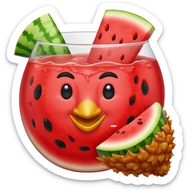 Watermelon kool-aid and fried chicken sticker