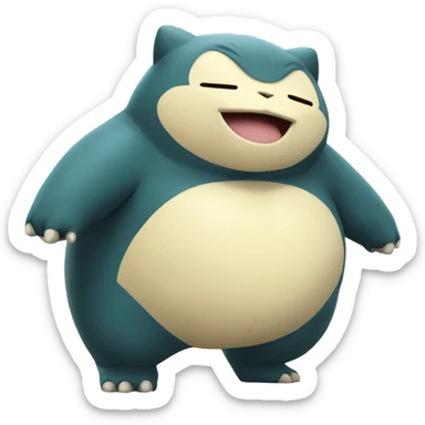 Snorlax sticker