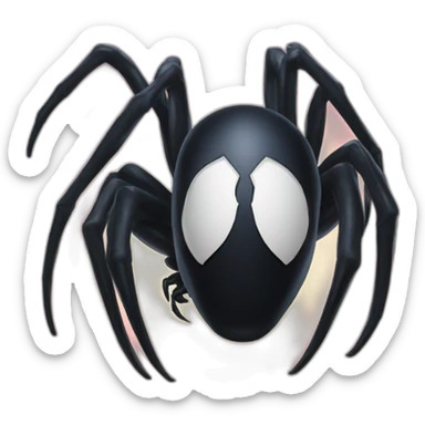 Spider man symbiote sticker