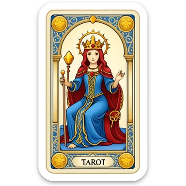 Tarot sticker