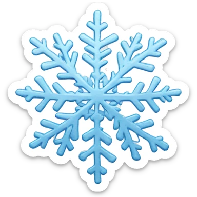 Snowflake  sticker