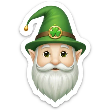 St Patrick’s day gnome  sticker