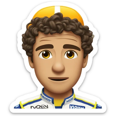 Lando Norris crying sticker
