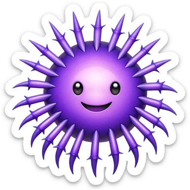  virus with many leg sticker