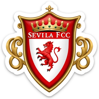 Escudo del sevilla  sticker