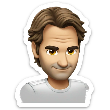 Roger Federer sticker