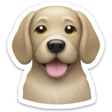 dog bowl with water sticker