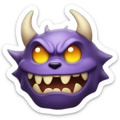 Mewing final boss  sticker