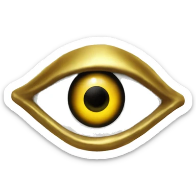 secret society golden eye sticker