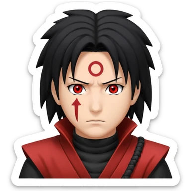 Sharingan madara sticker