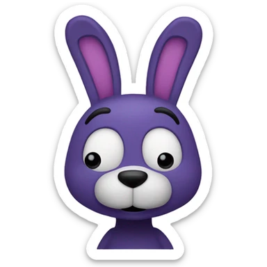 Bonnie The Bunny from FNaF sticker