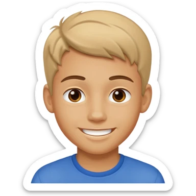 teenager guy hot sticker