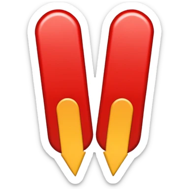 Double Exclamation Mark sticker