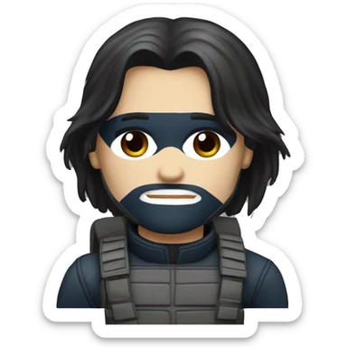 winter soldier marvel sticker