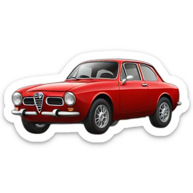 alfa romeo giulietta sticker