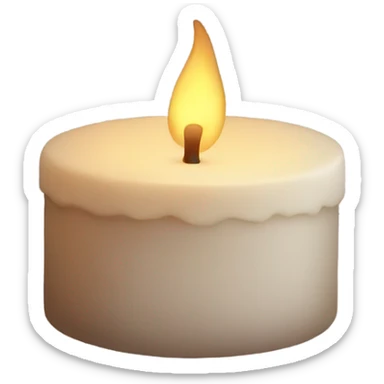 Cozy candle  sticker