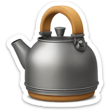 ginger tea kettle sticker
