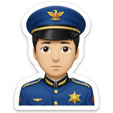 Colonel Roy Mustang sticker