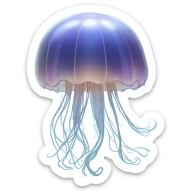 Jellyfish sticker