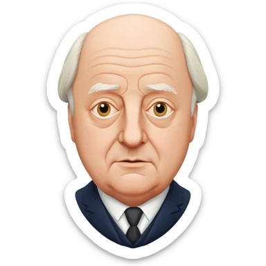 Sir John Betjeman sticker