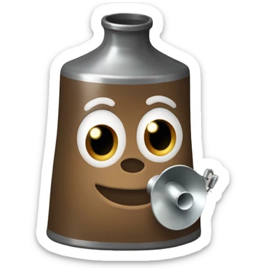 Anthropomorphized Cowbell (insisting “more cowbell!”)
 sticker