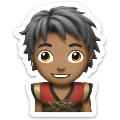 Sukuna with abs sticker