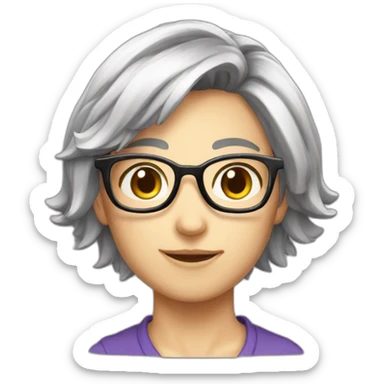 nerd-otaku-femcel sticker