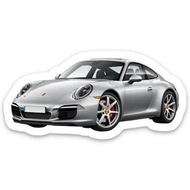 Porsche 911 Coupe Carrera 4S 3.0 2024 sticker