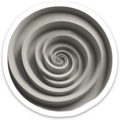 Pont-spiralé. De l’Illusion vers le concret. sticker