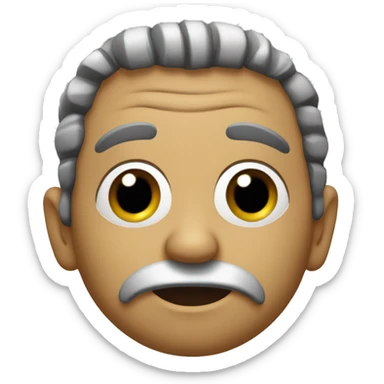 absentmindedly nod head sticker