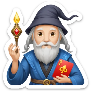 Old seer – Long beard, magic card





















 sticker
