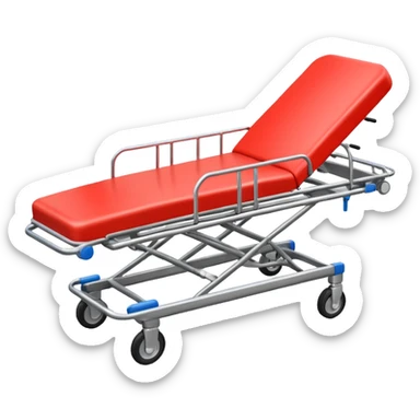 ambulance stretcher sticker