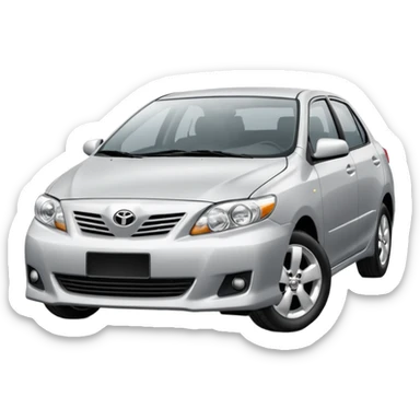 Toyota corolla 2007 sticker
