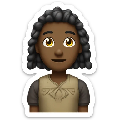 Sassou rigole  sticker